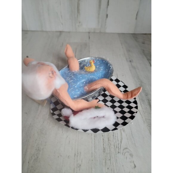 Annalee Santa tub rubber duck bath doll Society vintage - Picture 4 of 9